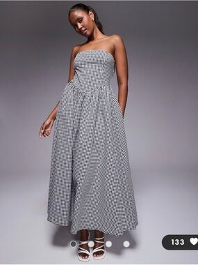 ASOS Gingham Dress by Kaiia - US2